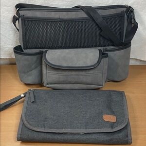 Baby/Kids Travel Helpers - Car Behind Seat Organizer and Infant Changing Pad